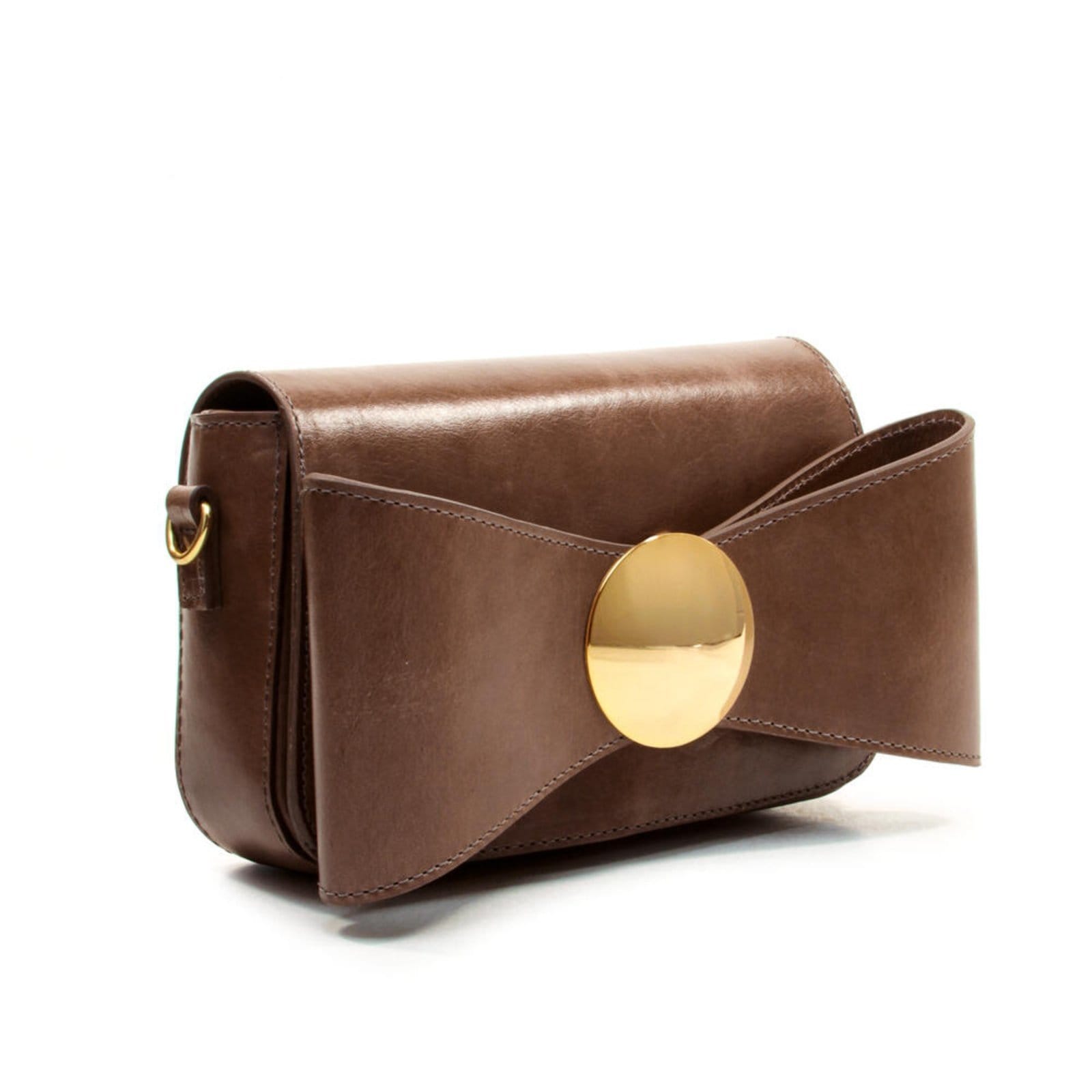 Vista 2 Bolsa Couro Cecconello C2607-2 Cecconello marrom