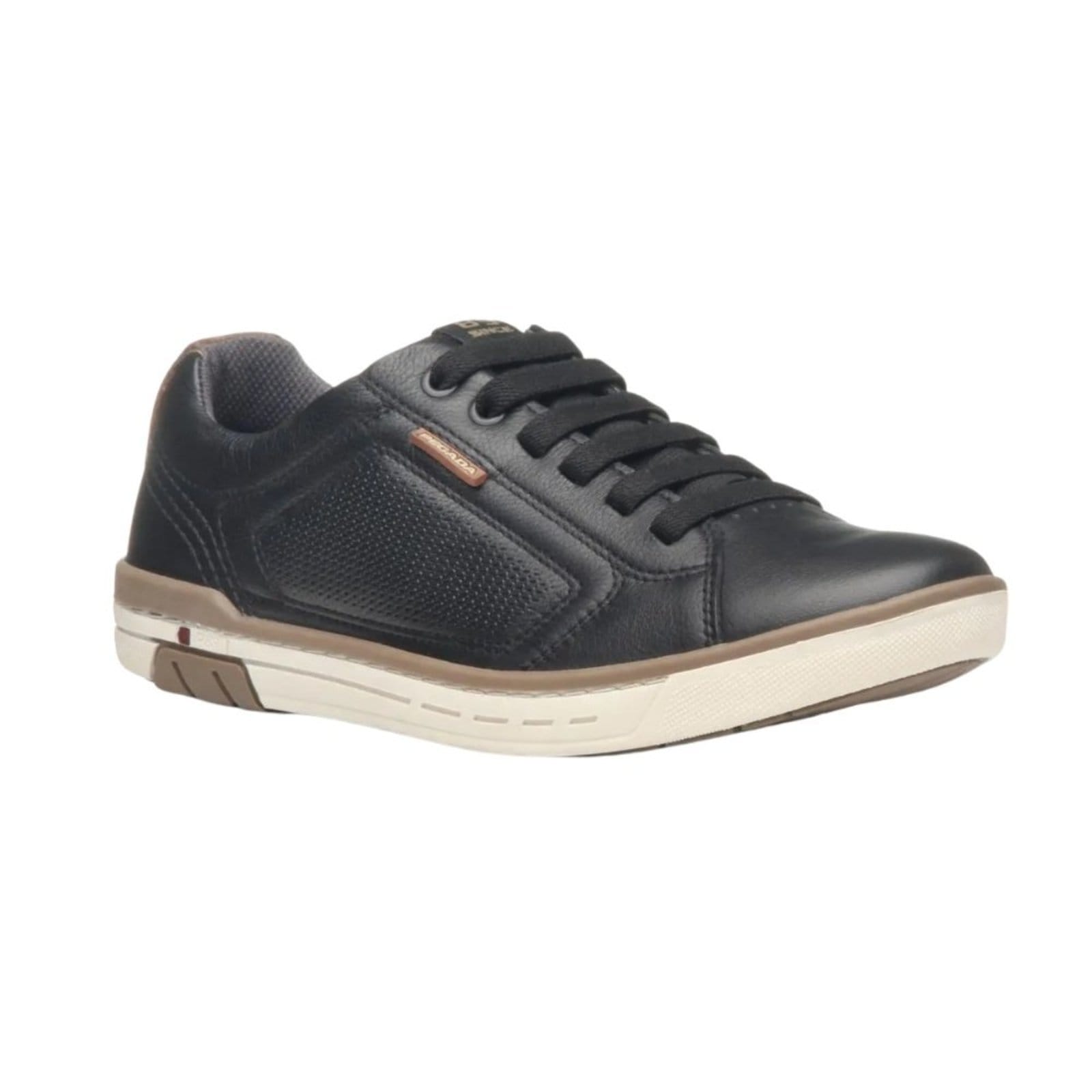 Vista 2 Sapatenis-Pegada-Masculino em Couro -119312 PEGADA preto