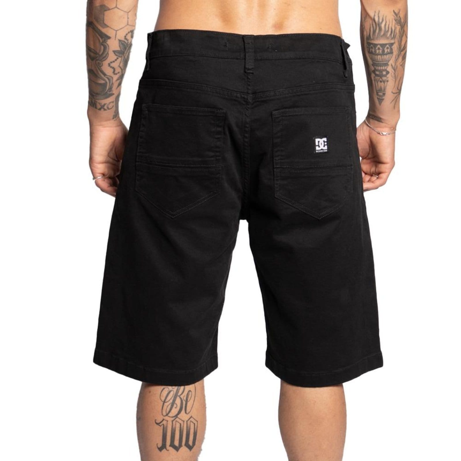 Vista 2 Bermuda DC Shoes Worker Skate Straight SM25 Masculina DC Shoes preto