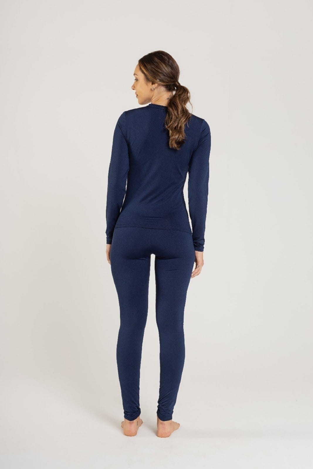 Vista 2 Calça Térmica Feminina Just Basic JUST BASIC azul