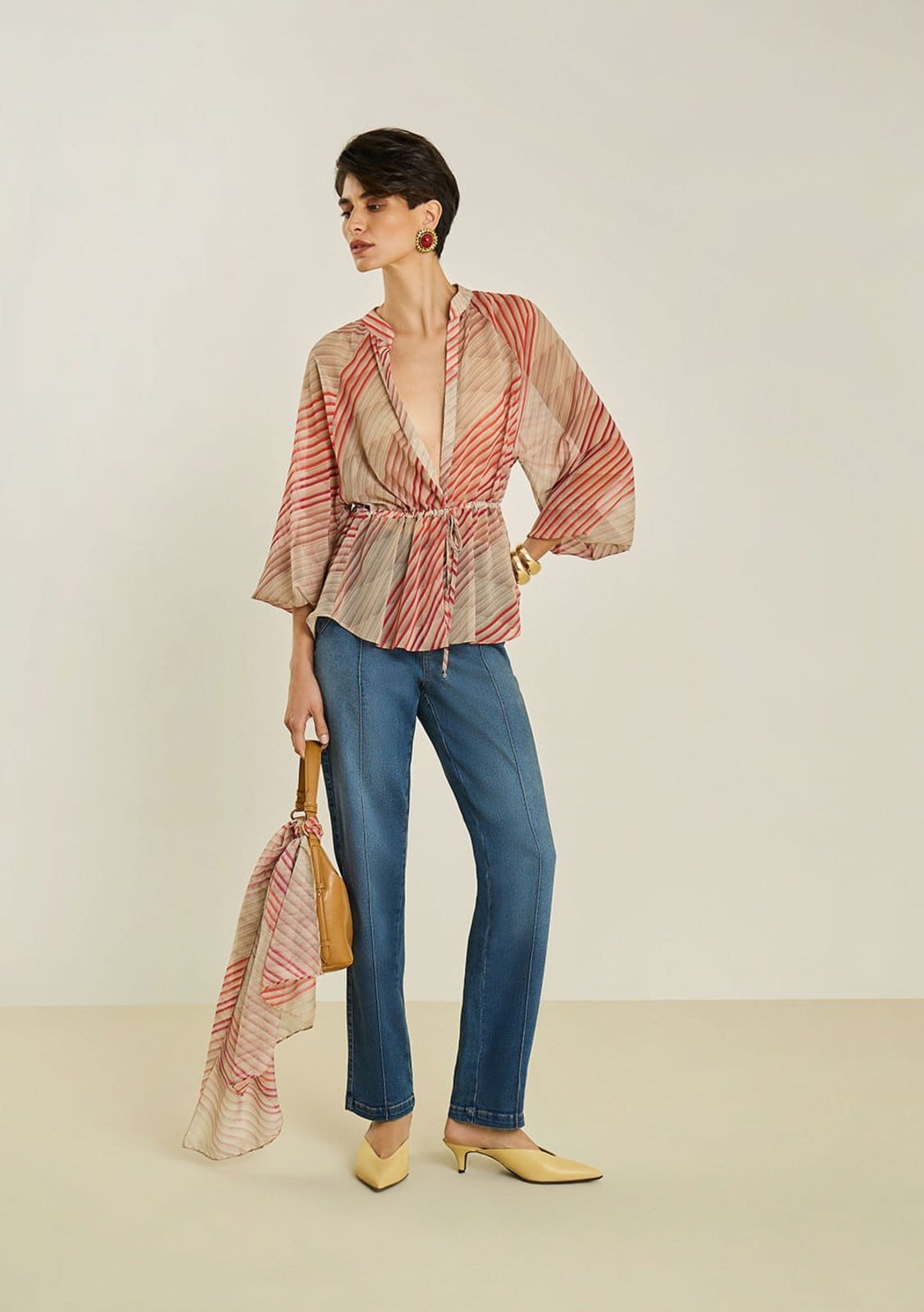 Calça Maria Valentina Reta Média