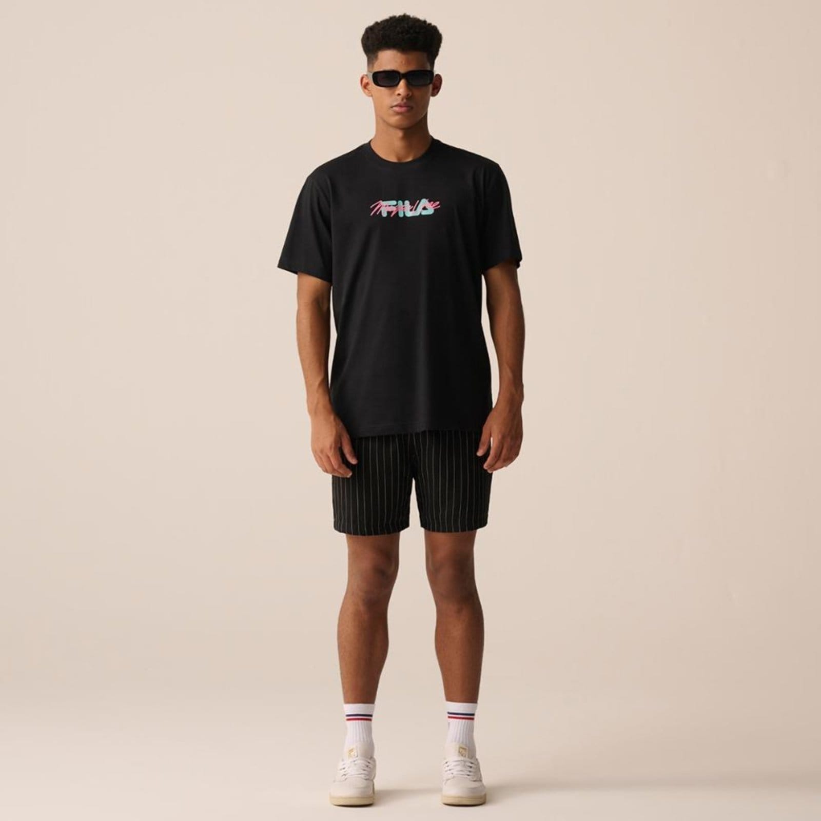 Shorts Fila Uc Pinstripe Masculino