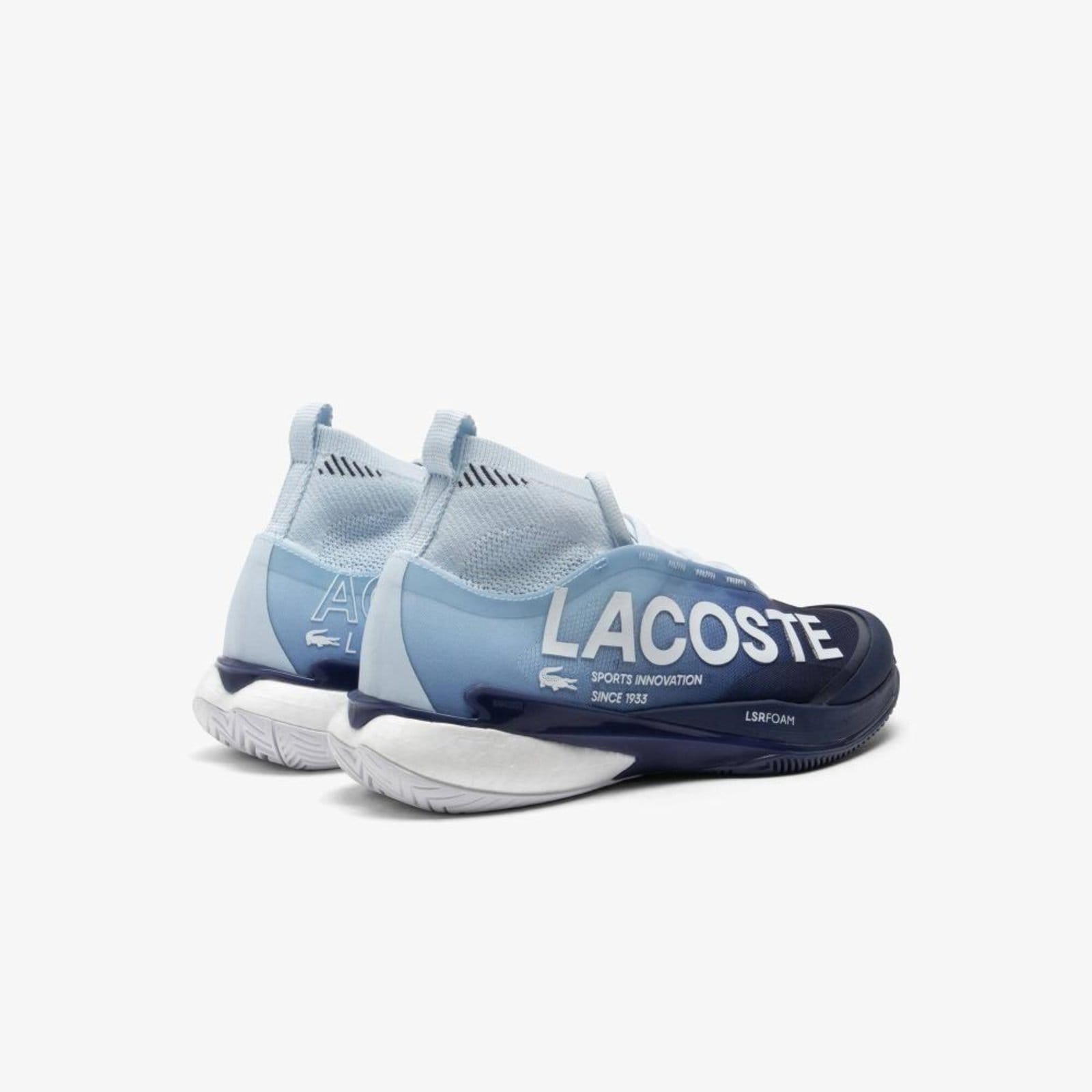 Vista 2 Tênis Lacoste Lacoste de Tênis Lacoste femininas AG-LT25 Lite Sock Lacoste azul