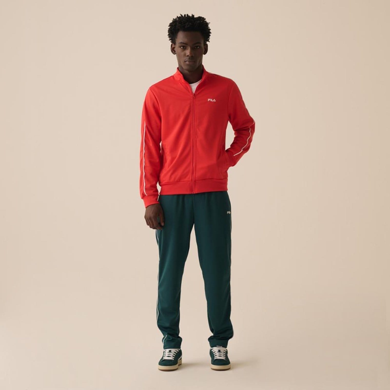 Agasalho Fila Letter Icon Masculino