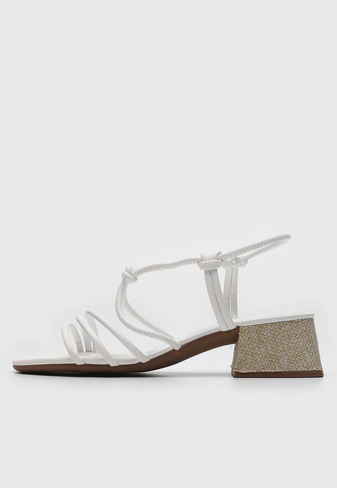 Sandália cê Baixa Branca