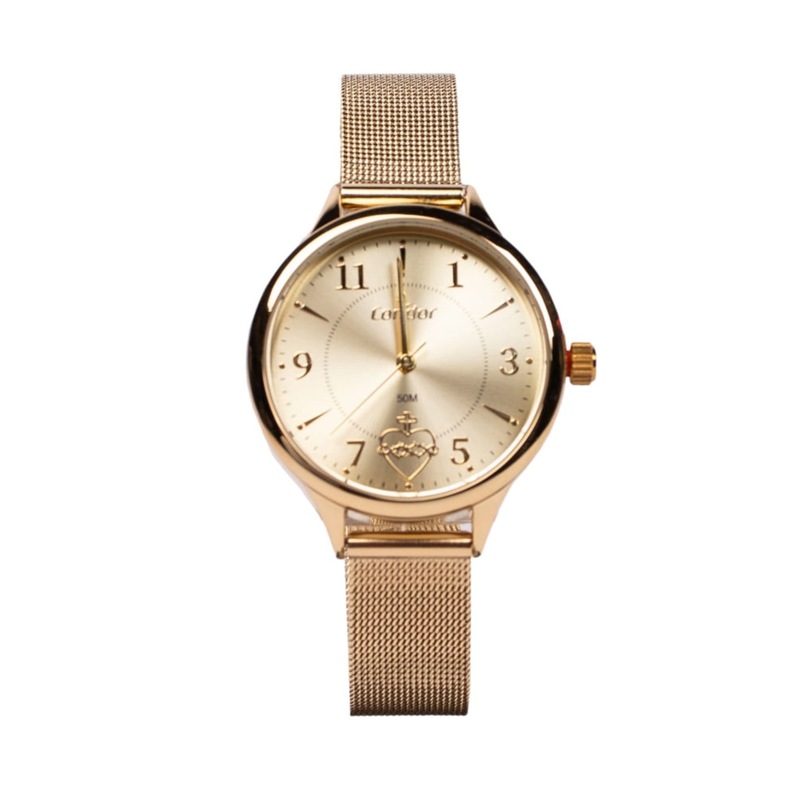 Relógio Feminino Condor Analógico CO203NIZ/K4X com Coração e Conjunto