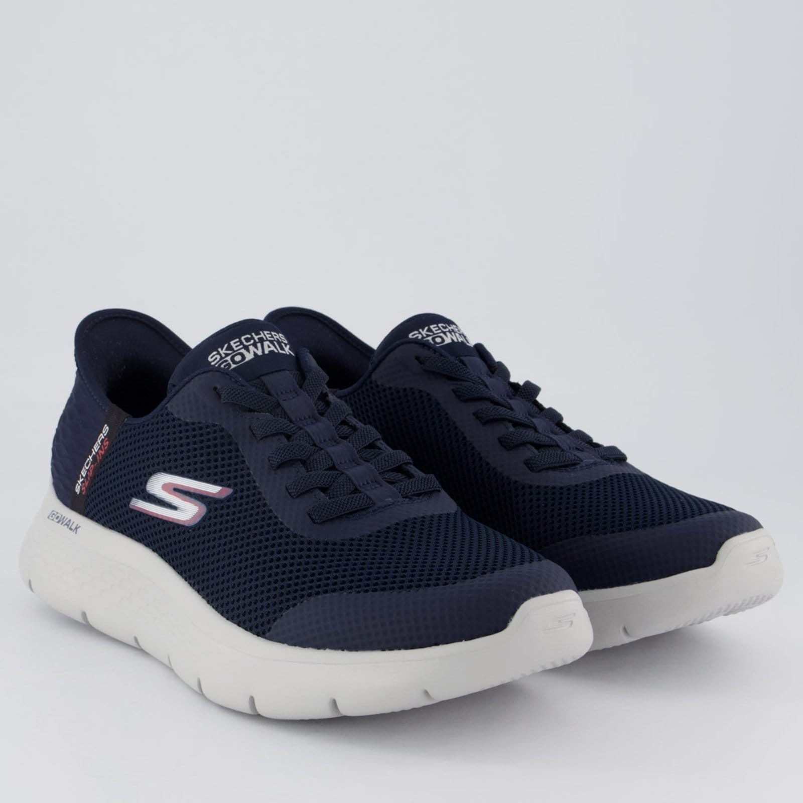 Vista 2 Tênis Skechers Hands Up Skechers azul marinho