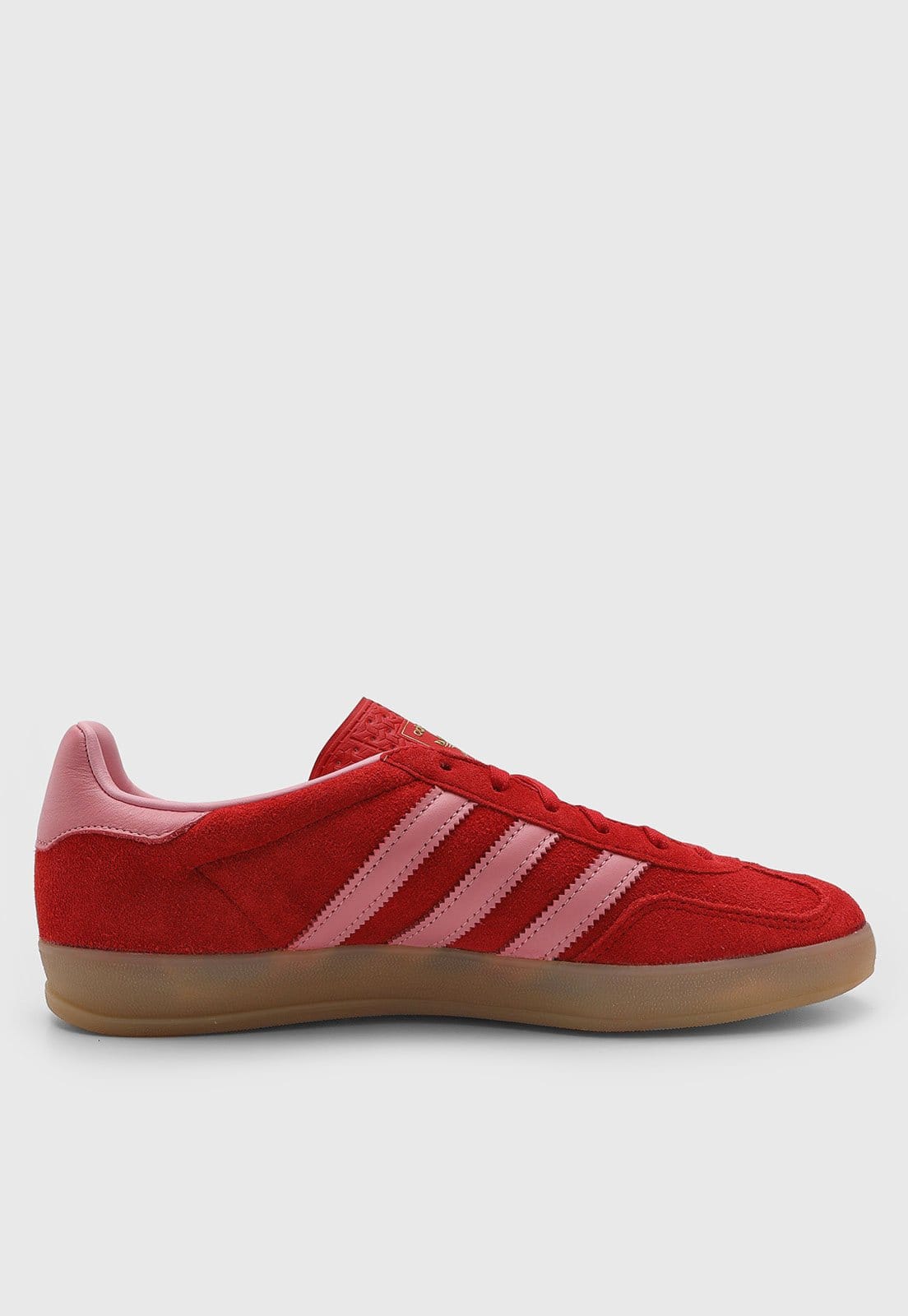 Vista 2 Tênis Feminino adidas Originals Gazelle Indoor W adidas Originals vermelho