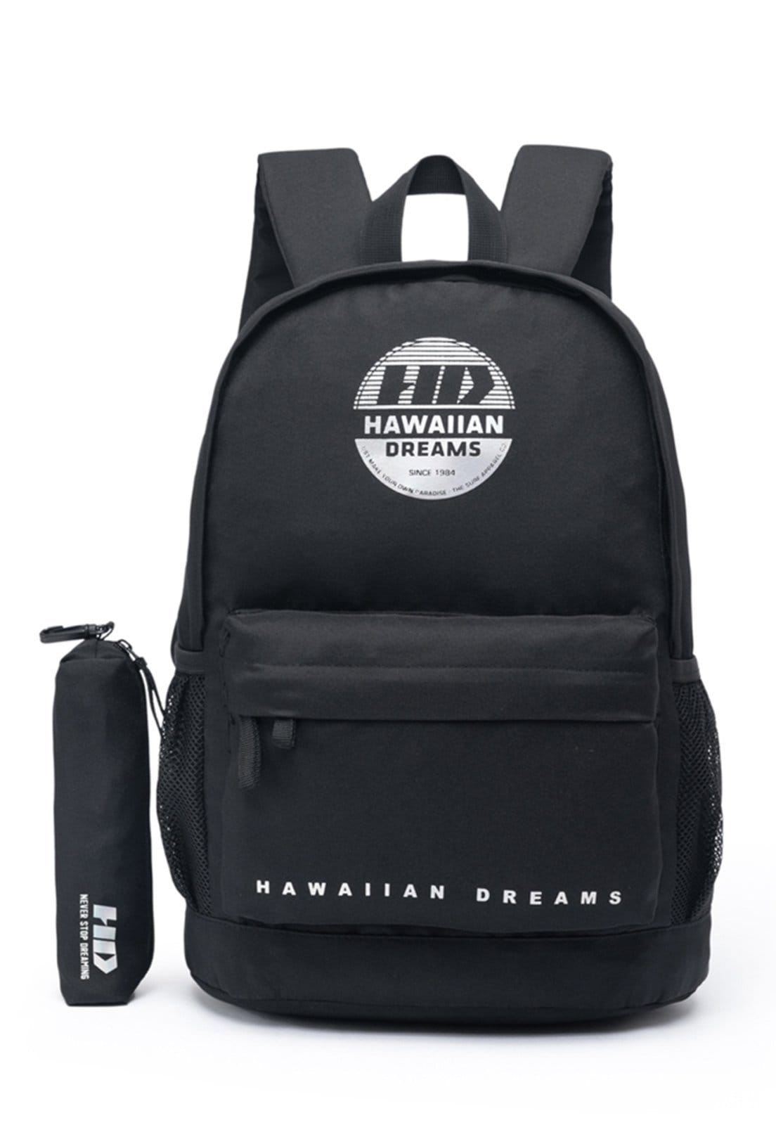 Mochila Estojo Masculina Escolar HD Resistente Faculdade