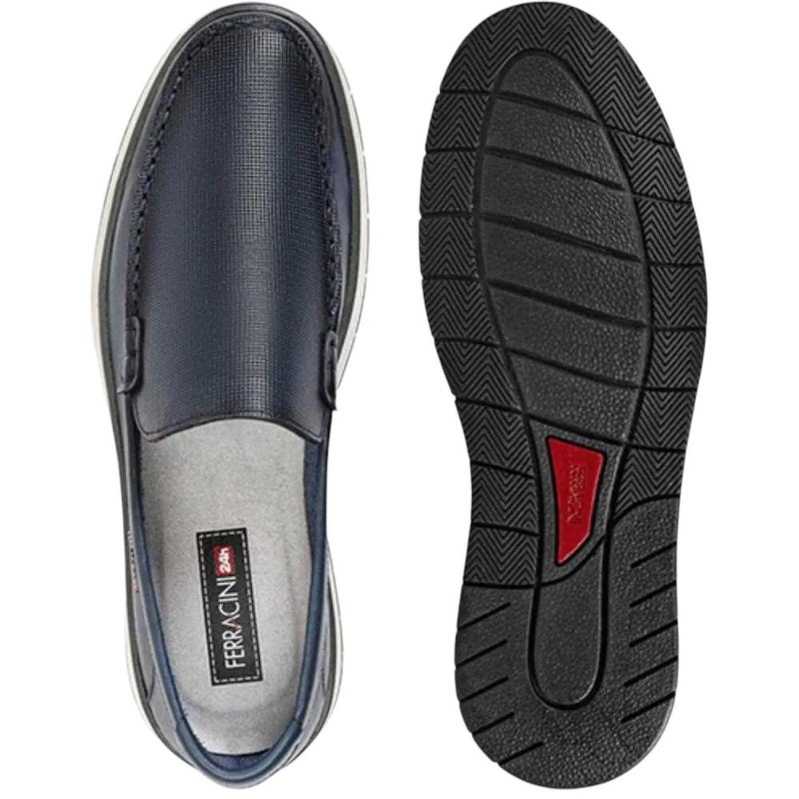 Vista 2 Sapato Social Ferracini Mocassim Ultra Summer Masculino FERRACINI preto