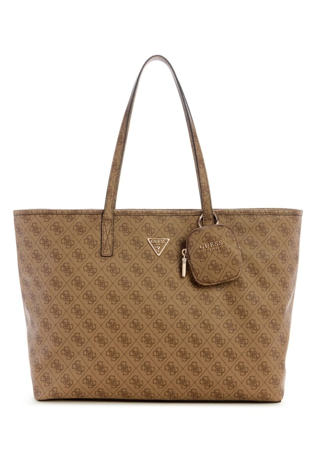 Vista 2 Bolsa Guess Power Play Ii Large Tech Tote Bege Guess amarelo