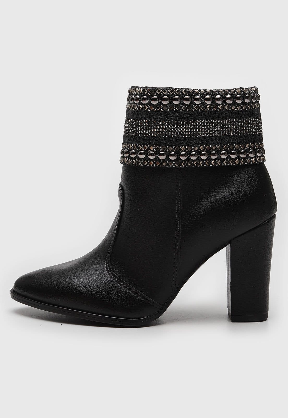 Bota Beira Rio Aplicação Preta