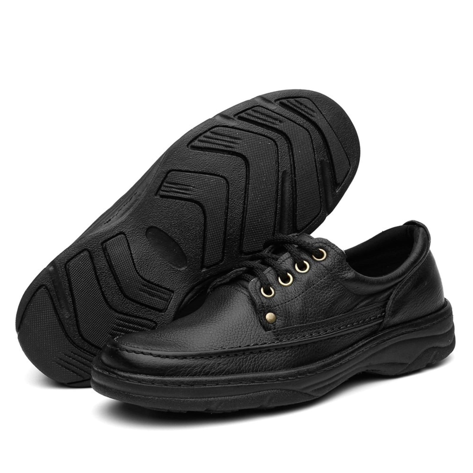 Sapato Social Pizaflex Ortopédico Comfort Couro - 2