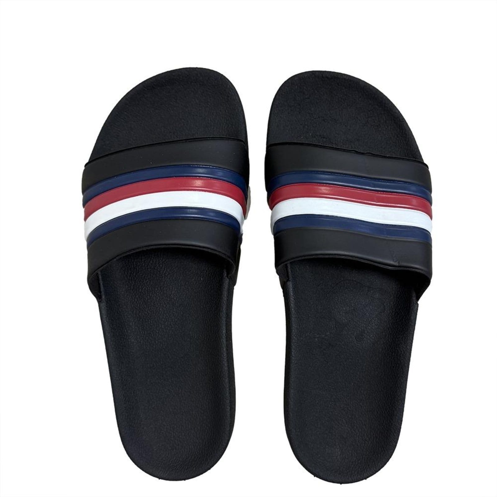 Chinelo Tommy Hilfiger Pool Slide Masculino Black