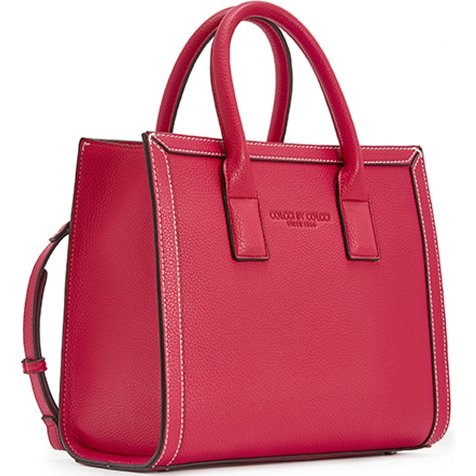 Vista 2 Bolsa Tote Colcci Pontos VE24 Feminino Colcci vermelho
