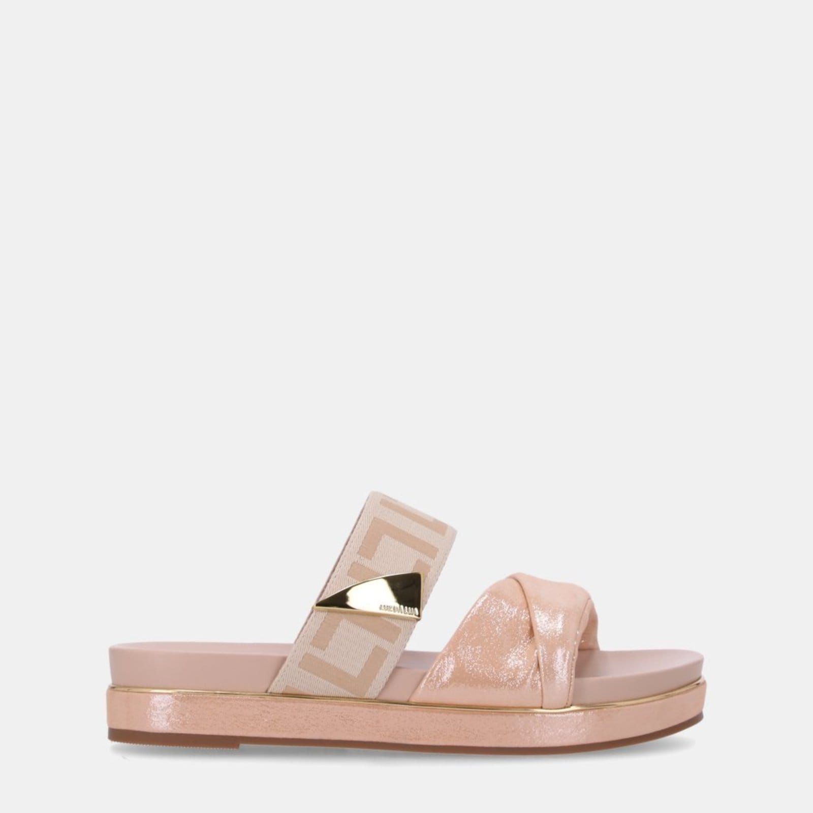 Sandália Flatform Luz da Lua - 58890300 Luz Da Lua