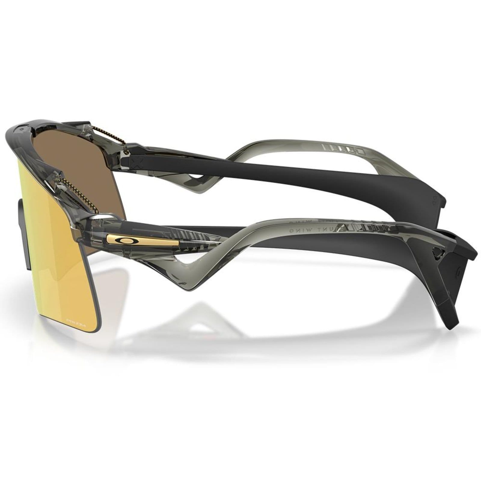 Vista 2 Óculos de Sol Oakley Stunt Wing Grey Smoke Prizm 24k Oakley grafite grey