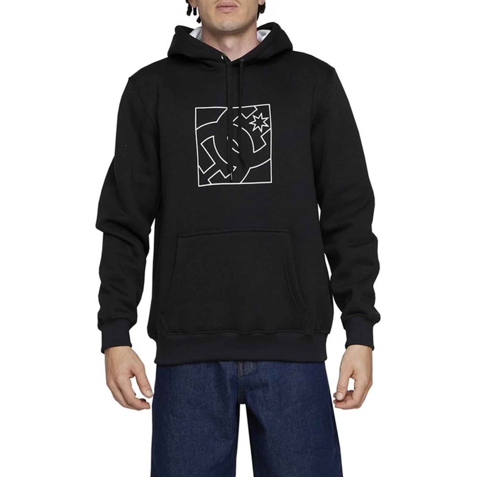 Moletom DC Shoes Canguru FB Outline 305G WT24