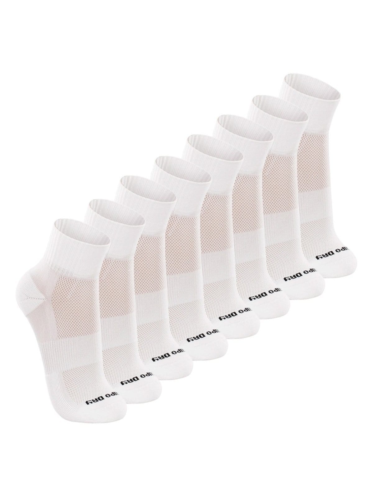 Kit com 8 Pares de Meias Esportiva Cano Médio Lupo