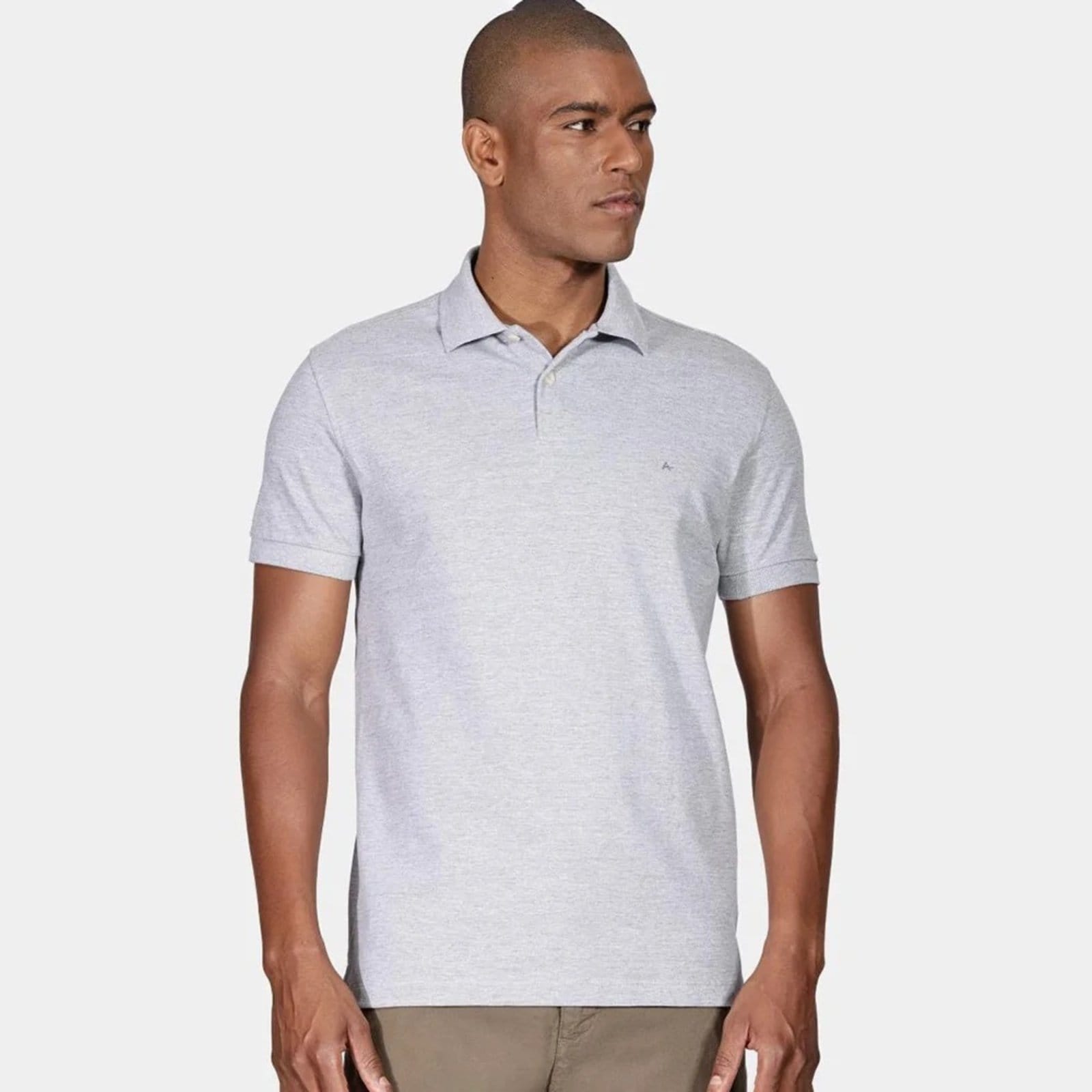 Camisa Polo Aramis Basic Piquet Ou25 Mescla Masculino