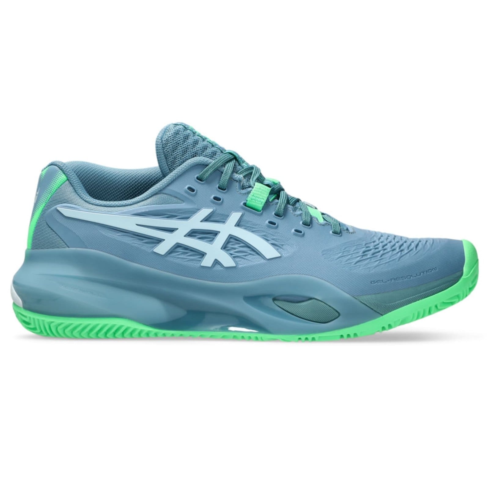 Vista 2 Tênis ASICS Gel-Resolution X Padel - Masculino ASICS azul