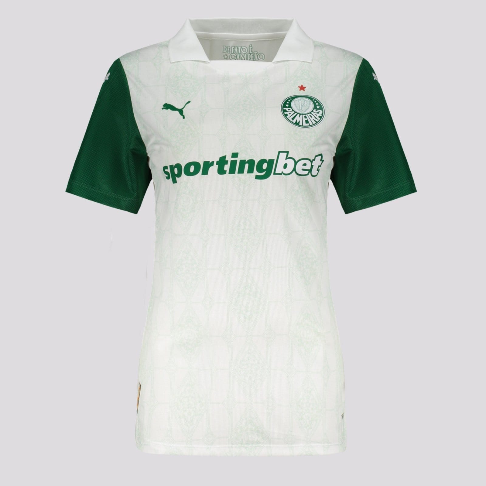 Camisa Puma Palmeiras II 2025 Jogador Feminina
