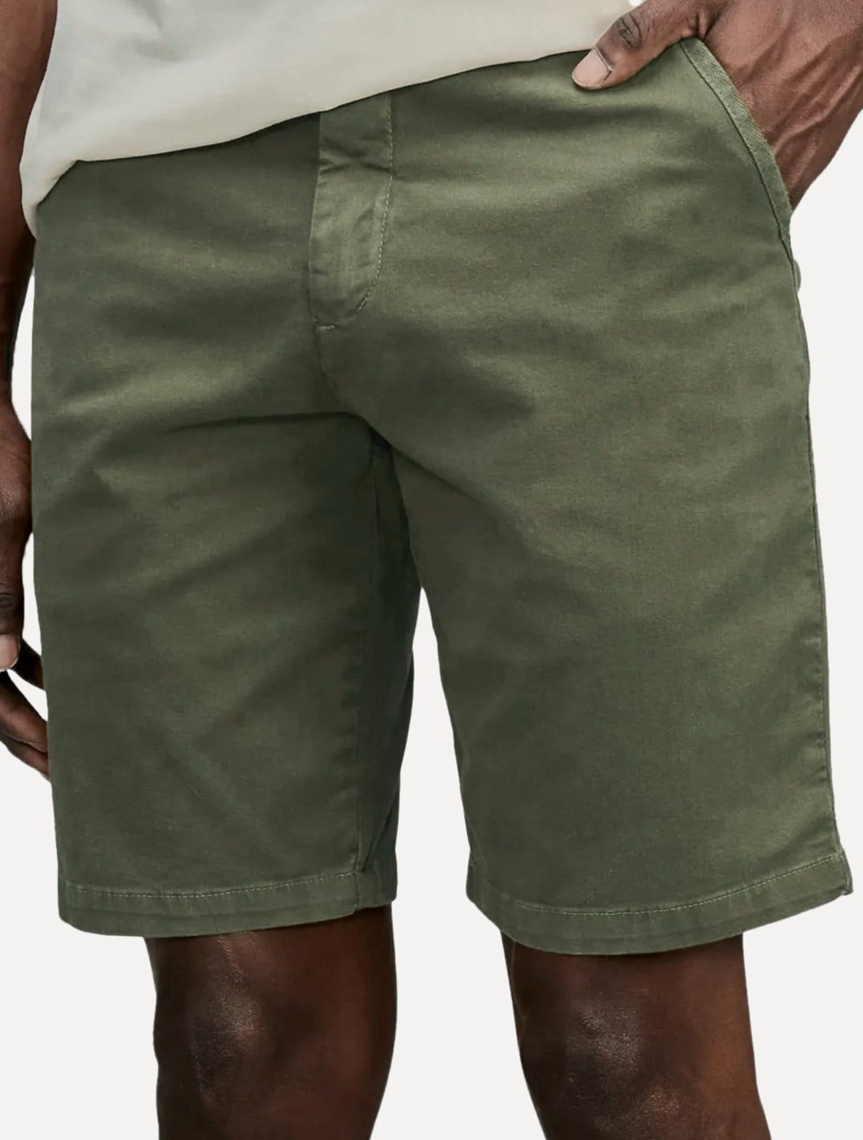 Bermuda Reserva Masculina Casual Copper Verde Militar