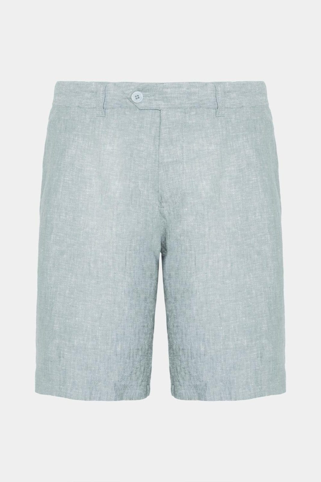 Bermuda Resort Linho Bolso-Faca Claro