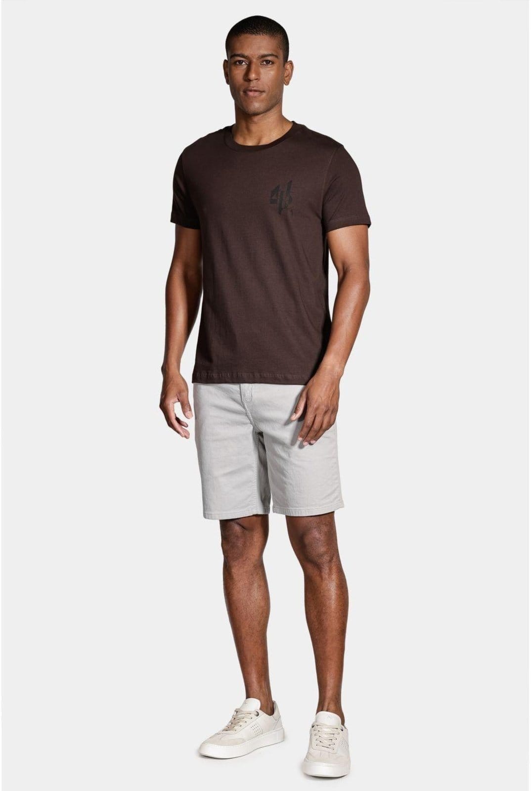 Vista 2 Bermuda Color Moletom Prata Aramis cinza