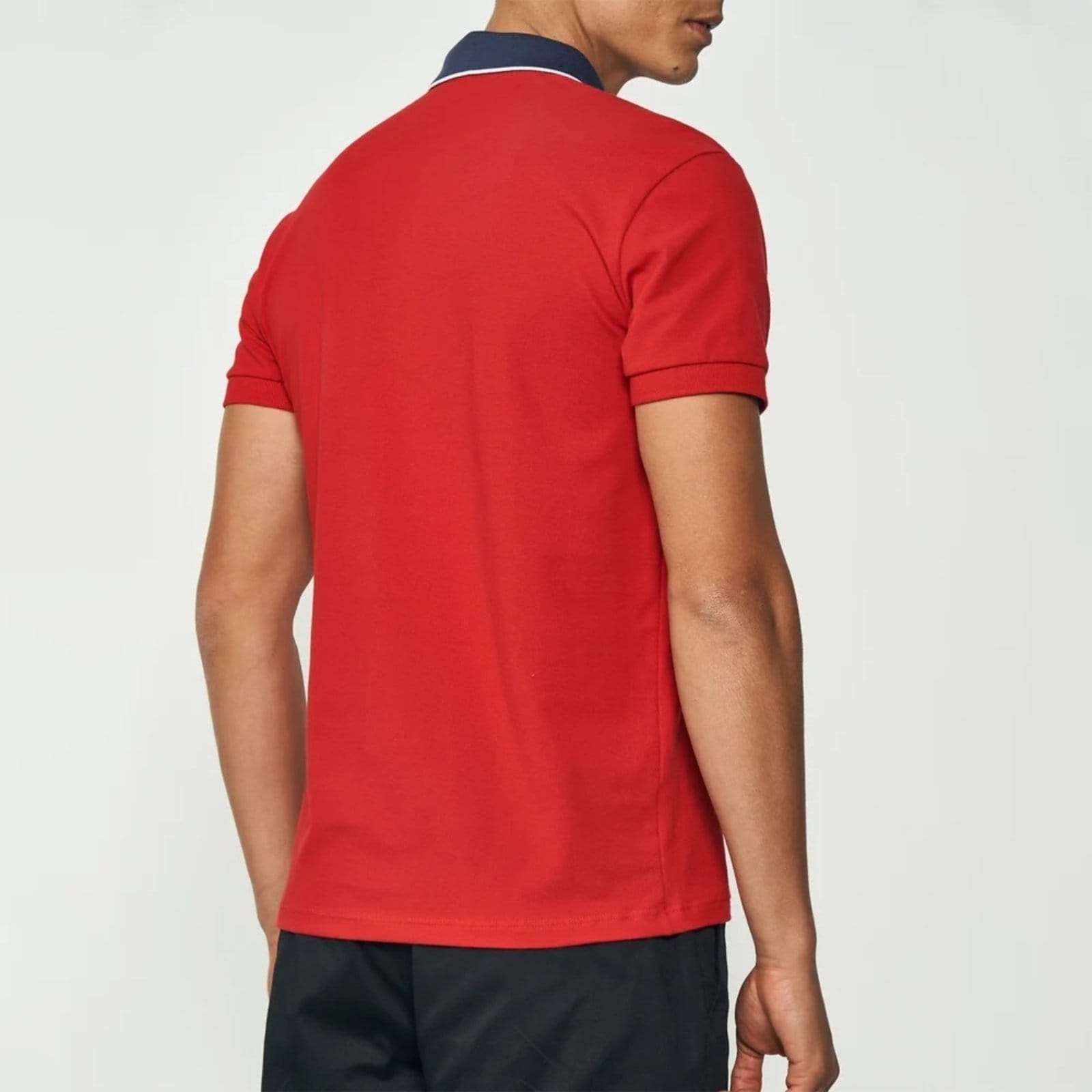 Vista 2 Camisa Polo Colcci Gola Ou25 Masculino Colcci vermelho