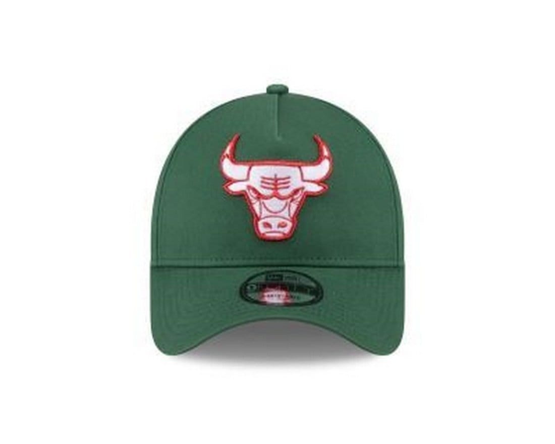 Vista 2 Boné New Era 9FORTY A-FRAME SNAPBACK Chicago Bulls NBA new era verde