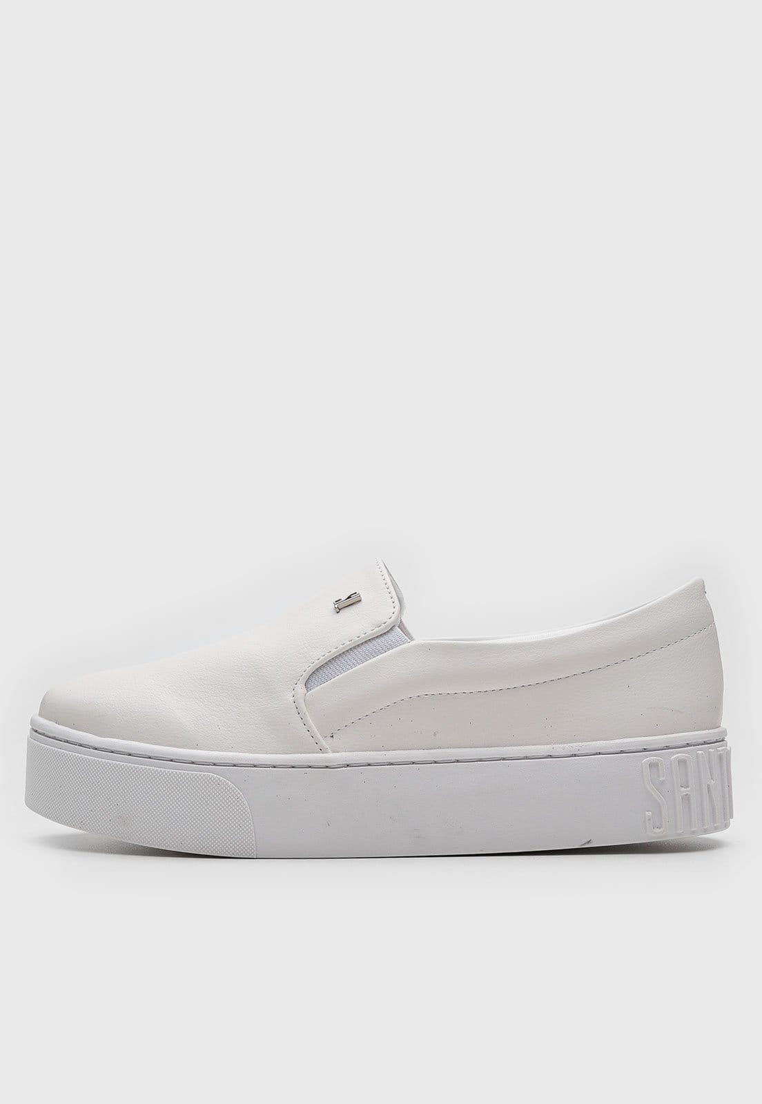 Tênis Slip On Flatform Santa Lolla Liso