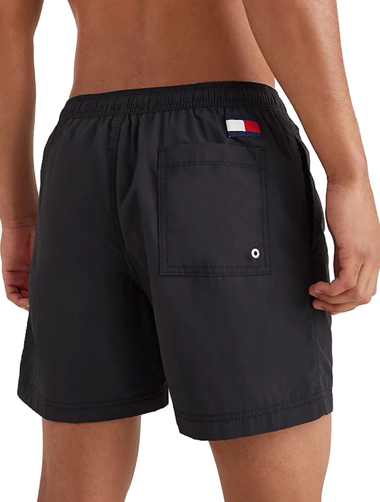 Vista 2 Short Tommy Hilfiger Masculino Medium Drawstring Diagonal Sash Tommy Hilfiger preto