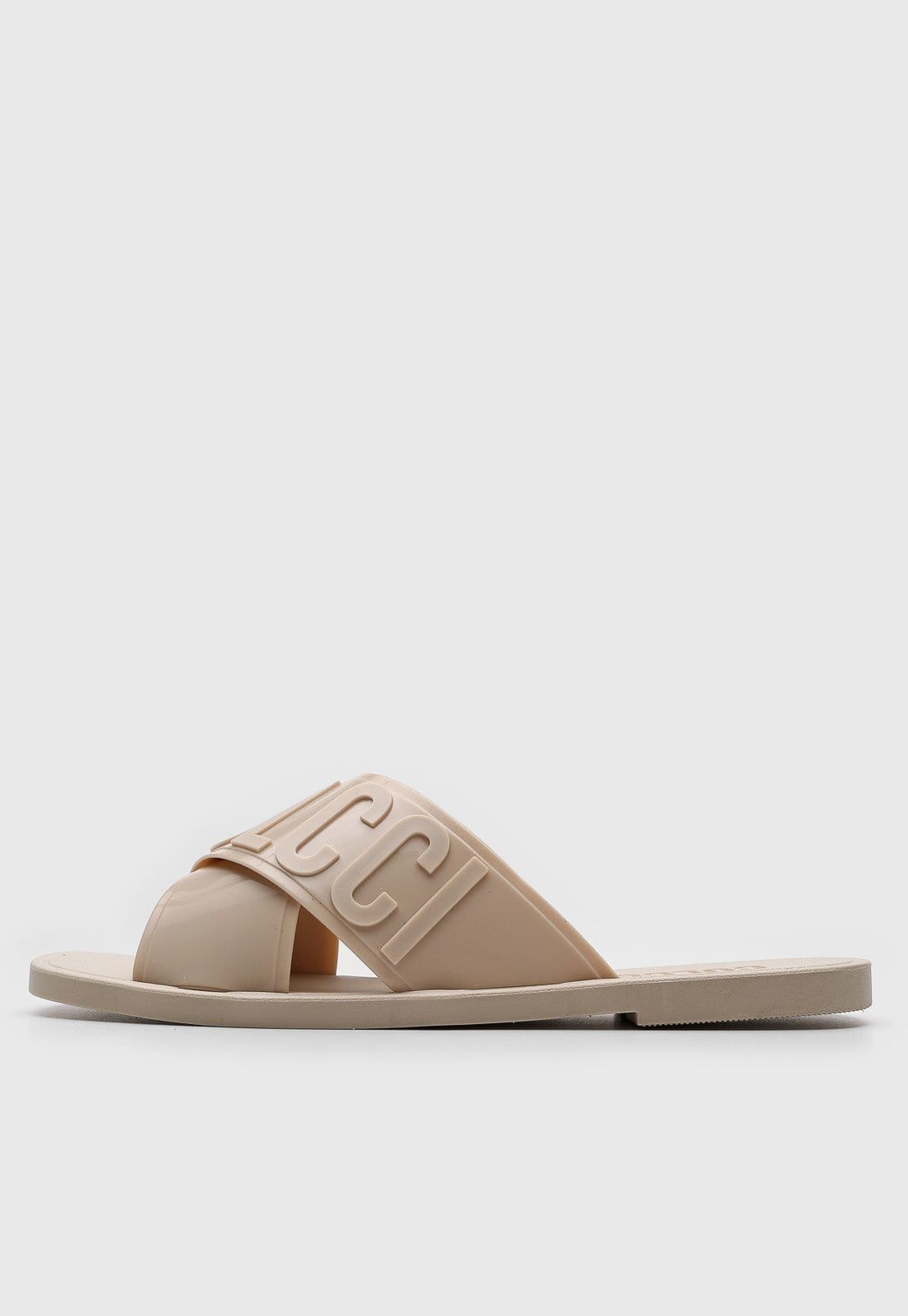 Rasteira Colcci Logo Off-White