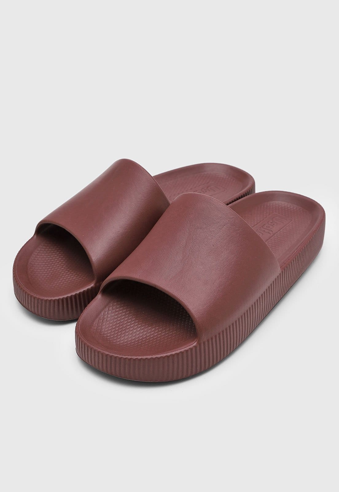 Vista 2 Chinelo Slide Feminino Usaflex Usaflex vinho