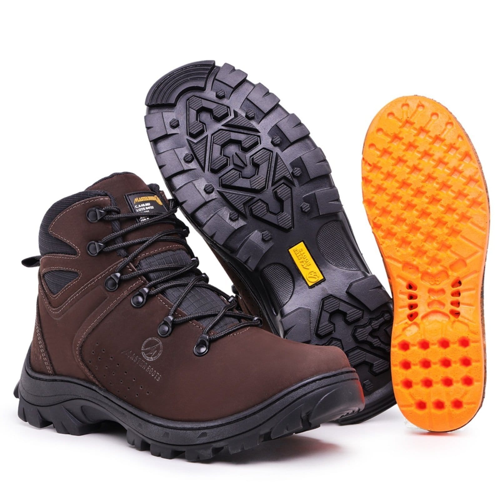 Bota Coturno Masculina Arizona Com C.A 48.067 em Couro