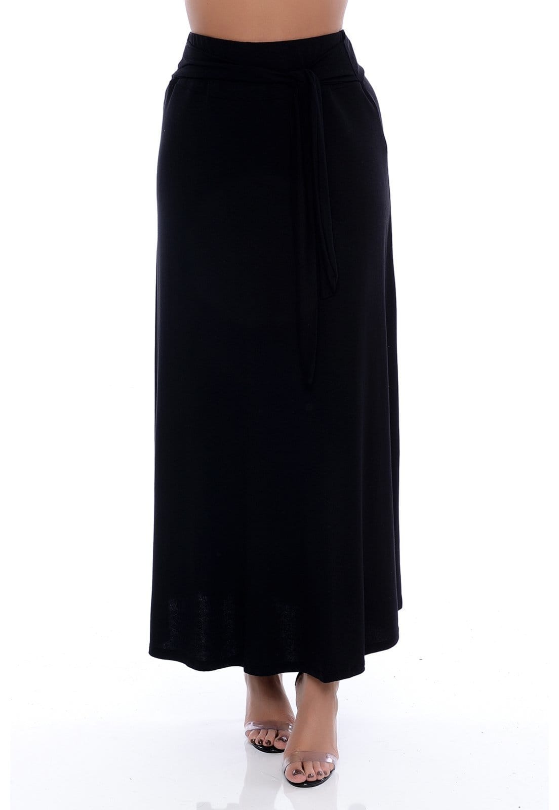 Saia Longa Cós na Cintura B’Bonnie Clarice