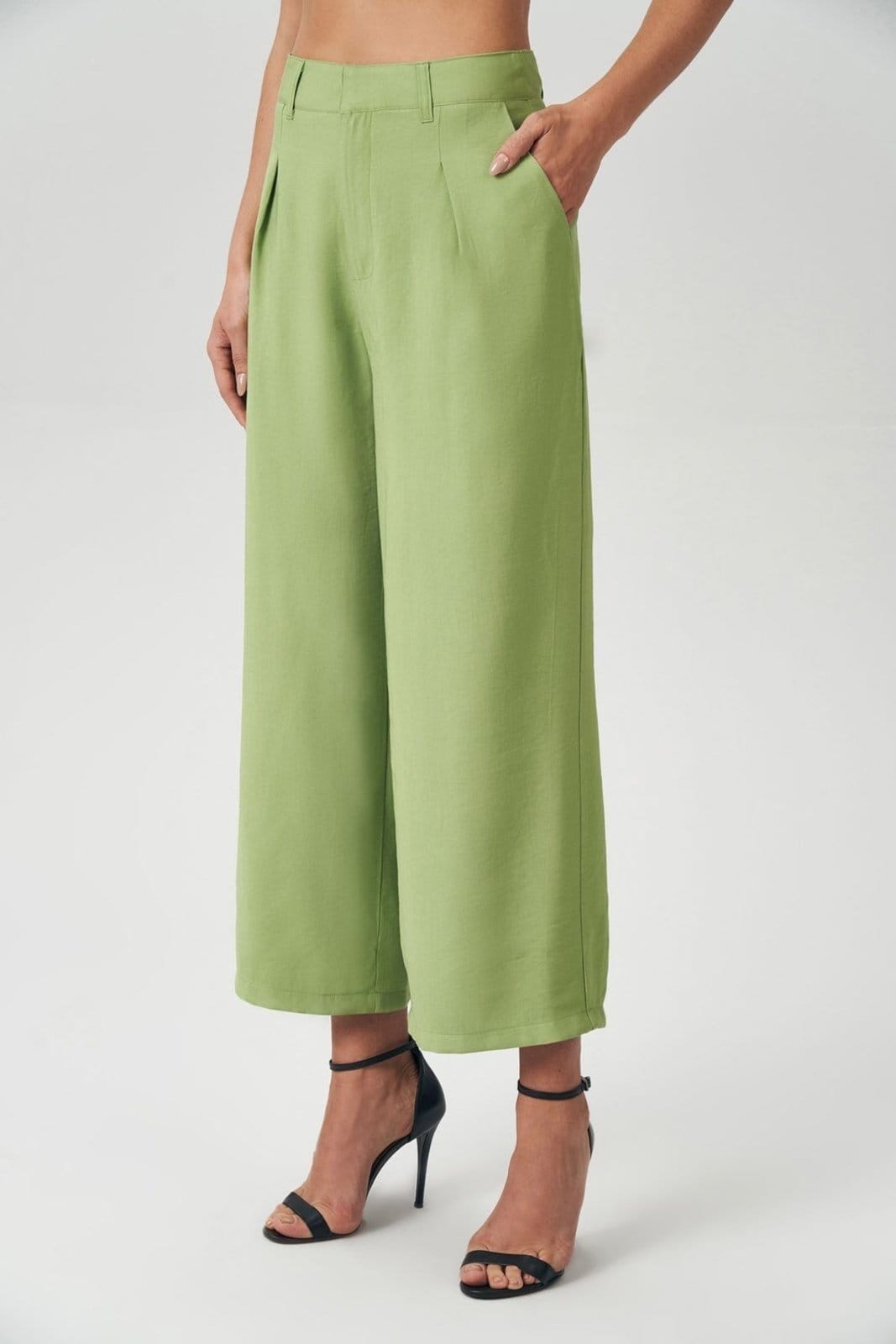 Calça Sarja Pantalona Feminina Acostamento