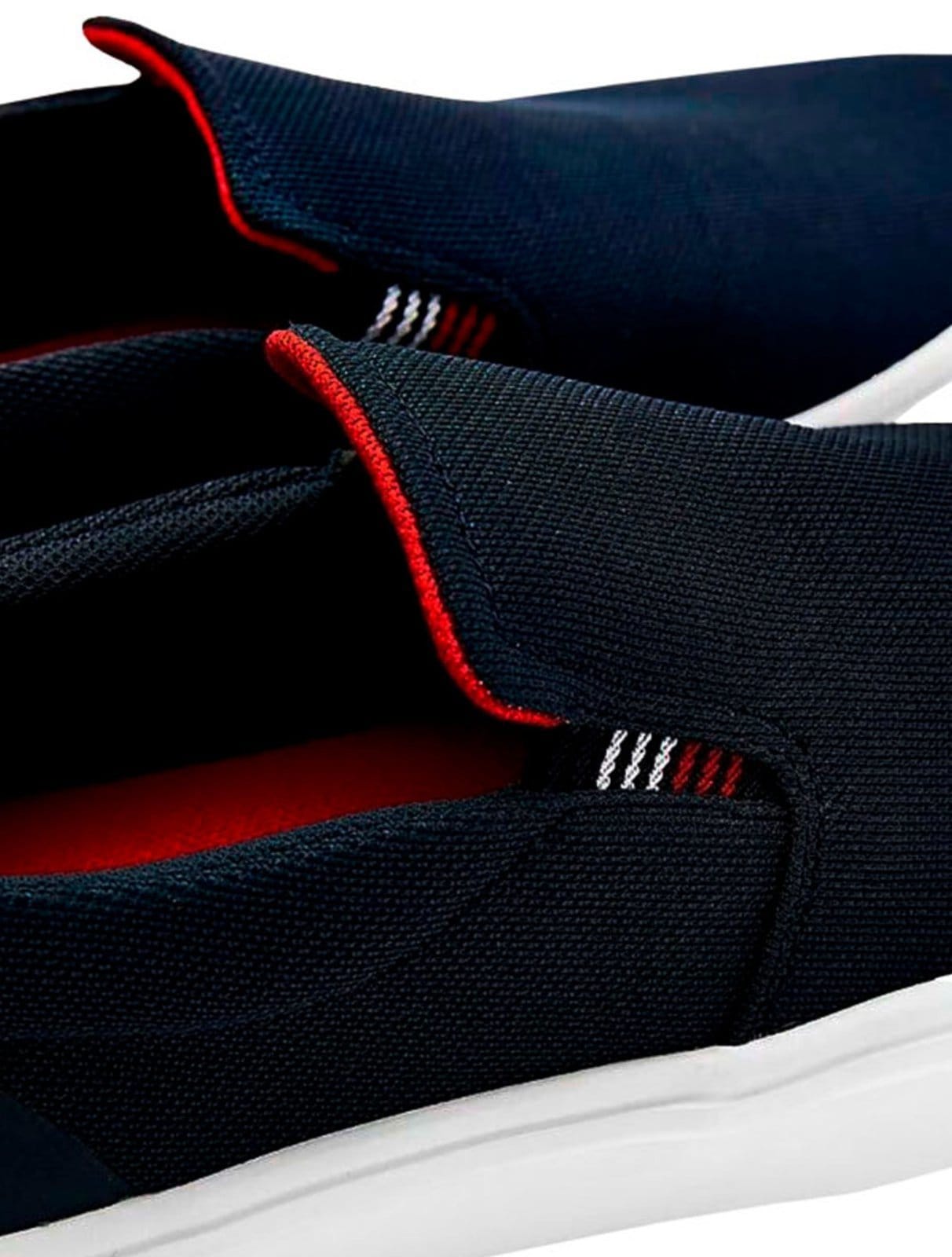 Vista 2 Tênis Tommy Hilfiger Masculino Slip On Malcolm 22D Tommy Hilfiger azul marinho