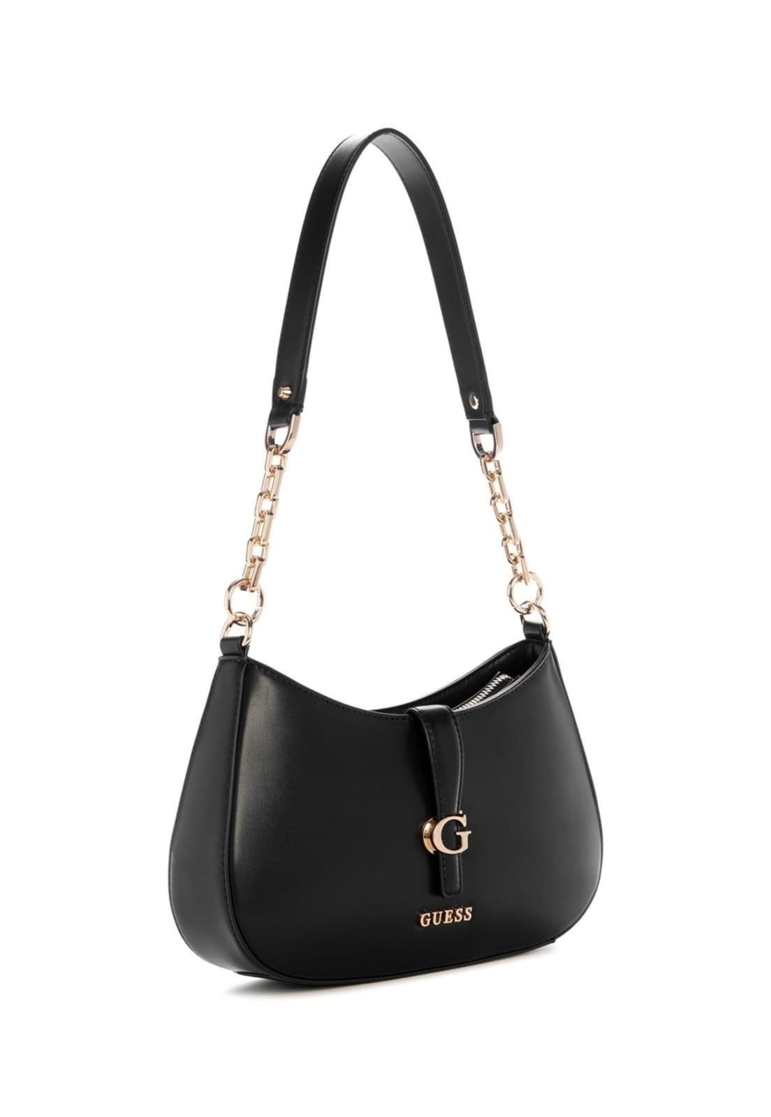 Vista 2 Bolsa Guess Carrie Top Zip Shoulder Guess preto