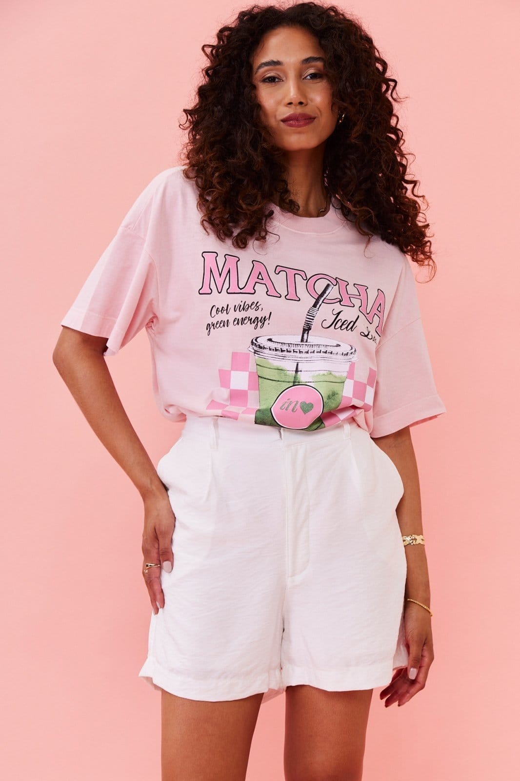 Vista 2 Shorts In Love Aline Off White In Love off-white white