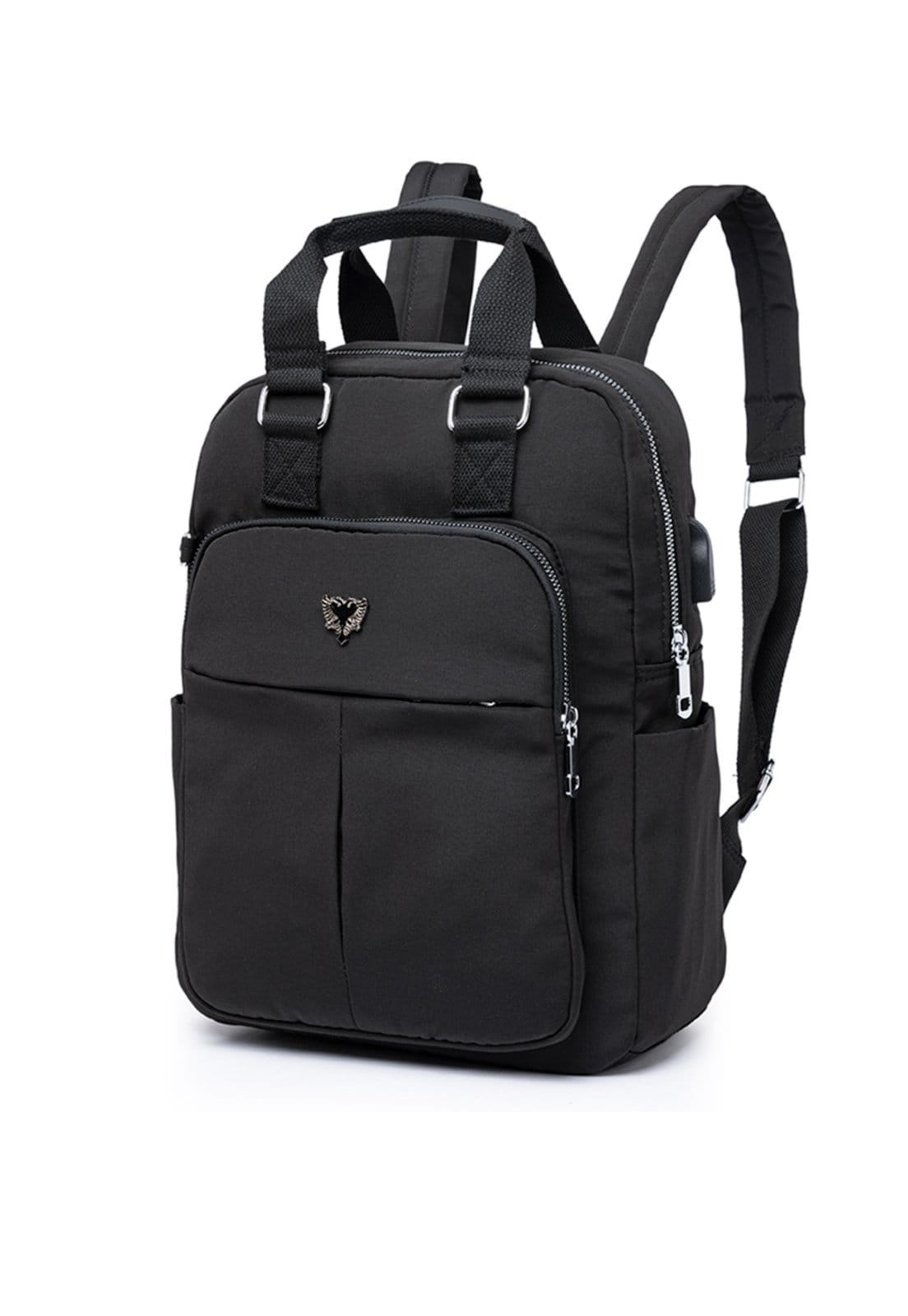 Vista 2 Mochila Bolsa Cavalera Moda Feminina Espaçosa Cavalera preto