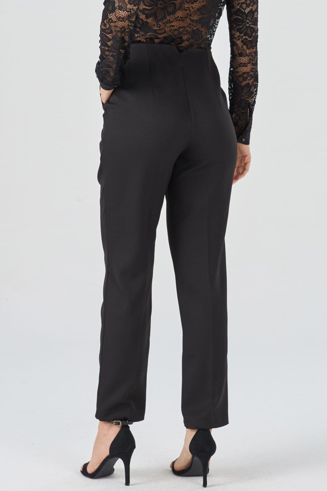 Vista 2 Calça PKS Alfaiataria Social Preta PKS preto