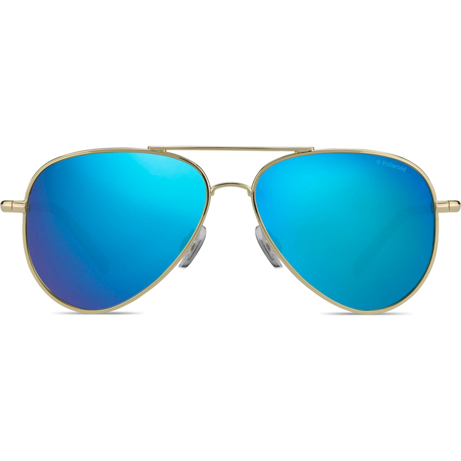 Vista 2 Óculos de Sol Polaroid 8015 N J5G 52JY Polarizado Polaroid dourado
