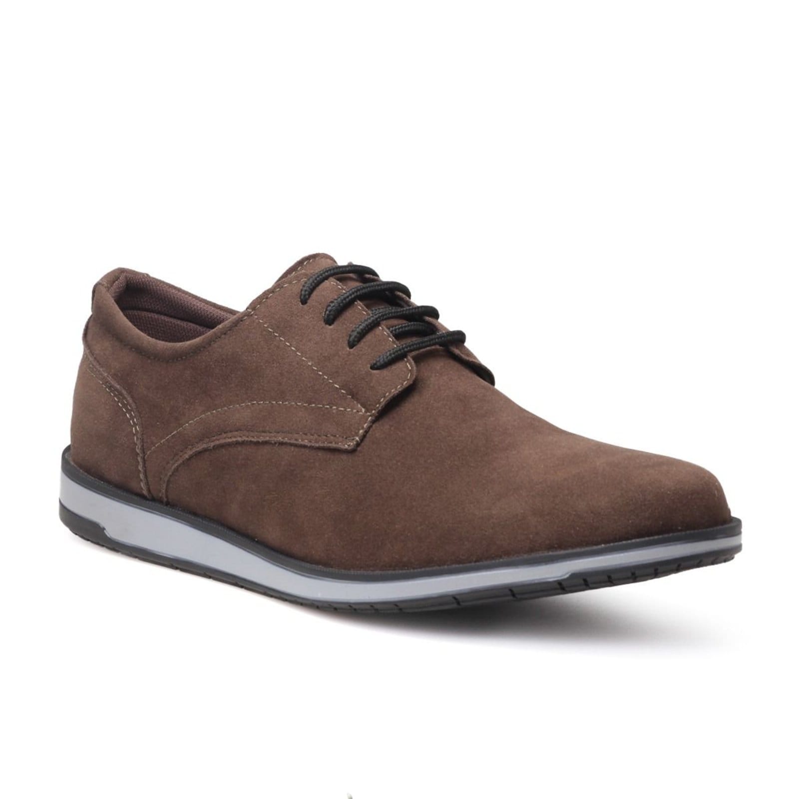Sapato Masculino Social Casual Derby Oxford Camurça