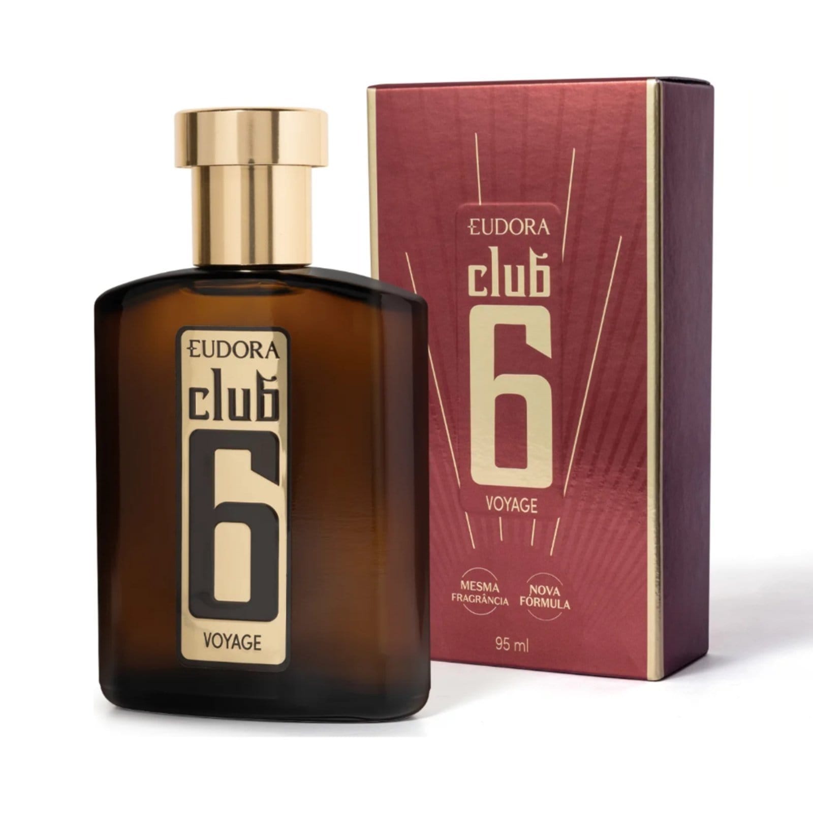 Vista 2 Eudora Club 6 Voyage Deo-colônia Masculino Eudora incolor