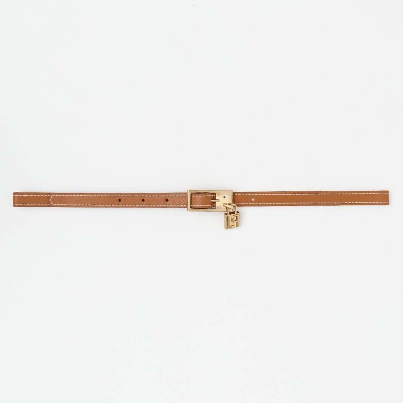 Vista principal Cinto Lança Perfume Dual Cadeado Pr26 Feminino Lança Perfume marrom