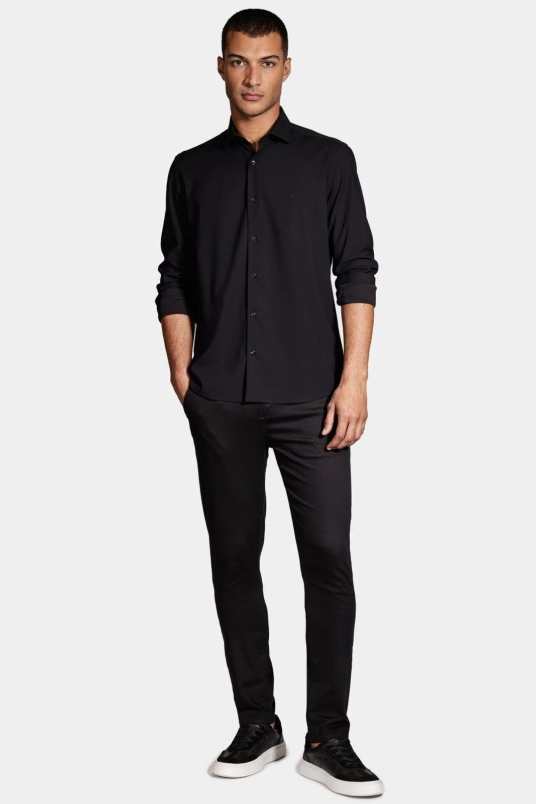 Vista 2 Camisa Aramis Manga Longa Slim Poliviscose de Bambu Aramis incolor