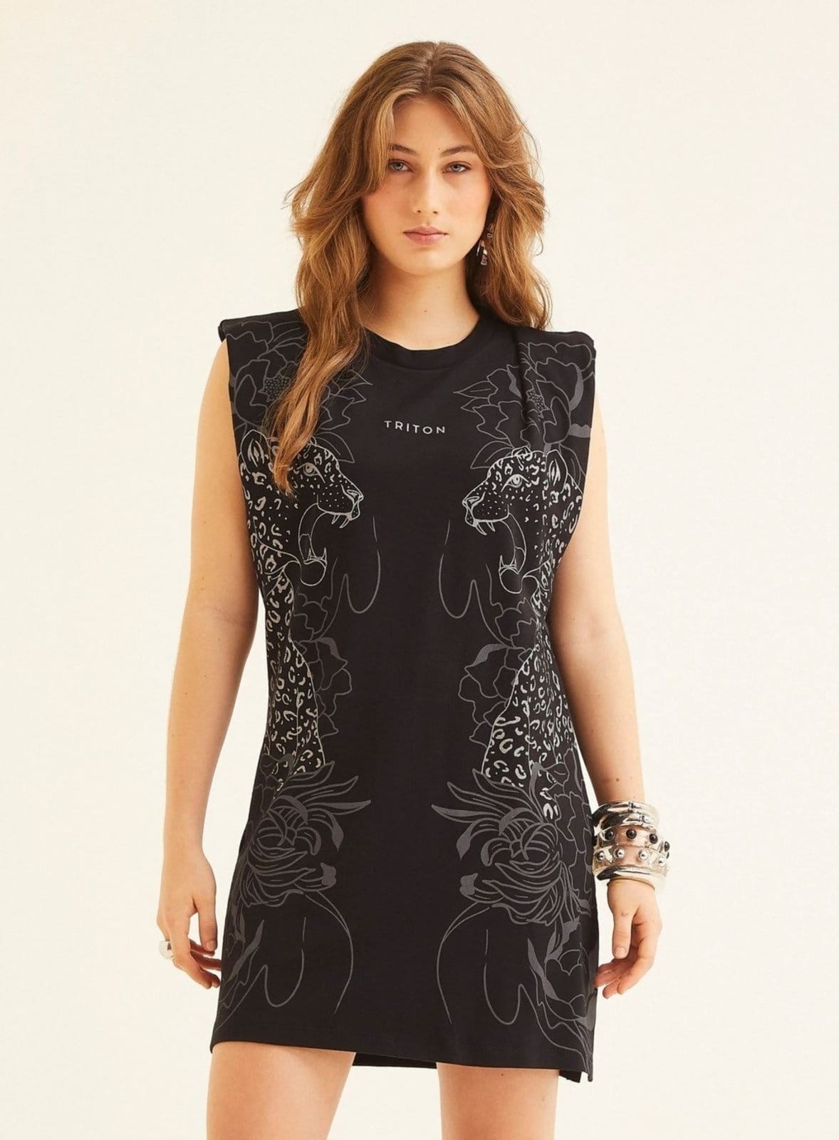 Vestido Estampado Triton