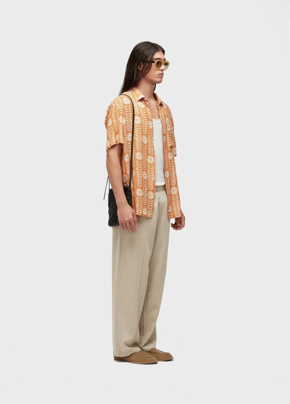 Vista 2 Camisa daisy Osklen amarelo